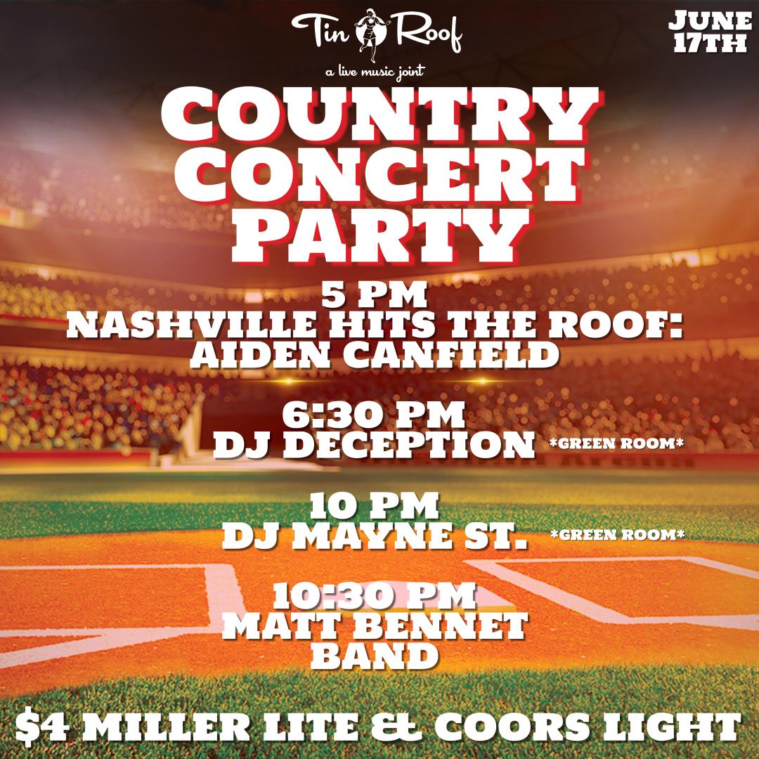 Calendar - St. Louis Bar | Live Music | Tin Roof Calendar - St. Louis Bar | Live Music | Tin Roof